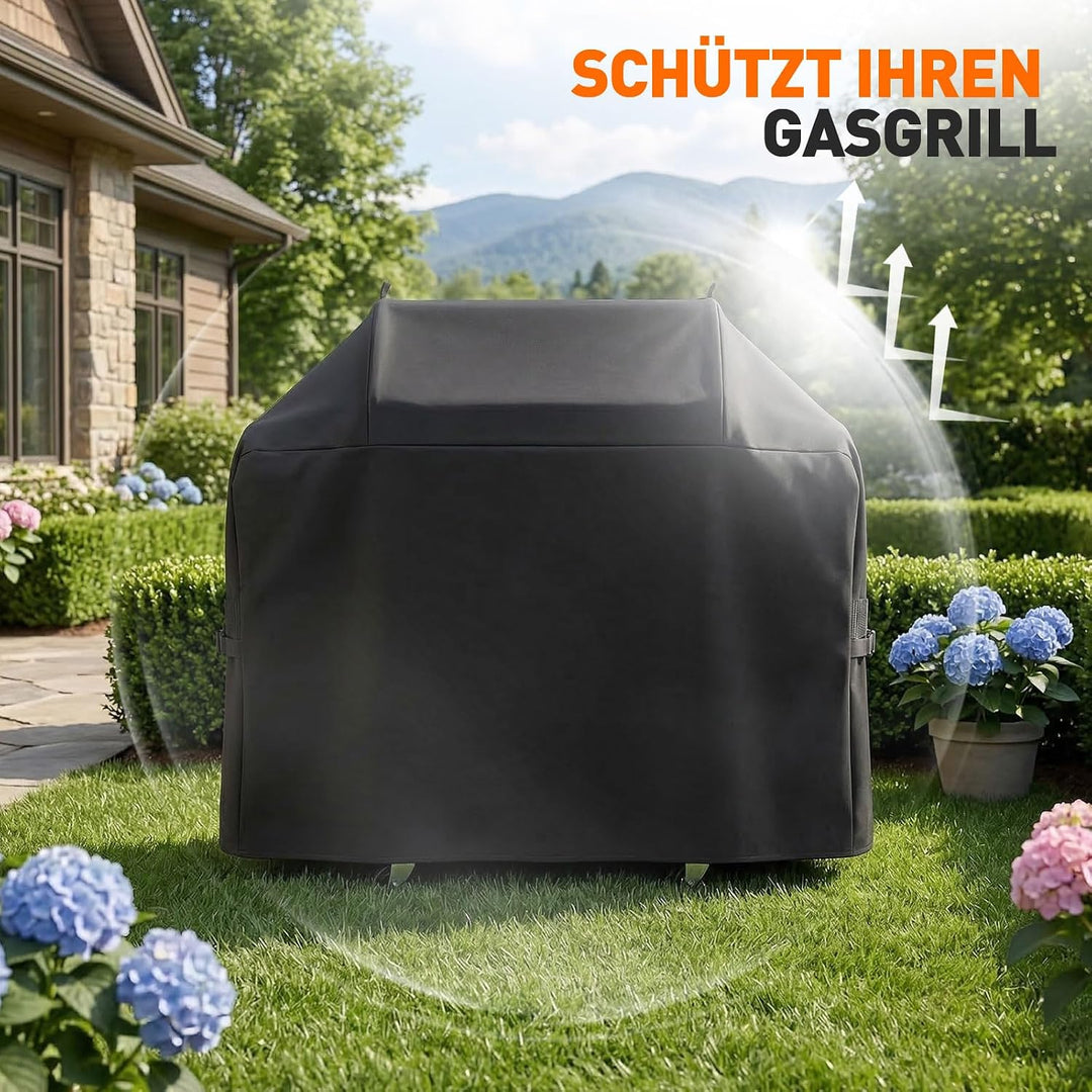 600D Grillabdeckung passend für Napoleon Rogue 425/525 61427/61527, 155x64x125CM Abdeckung Ersatz fü