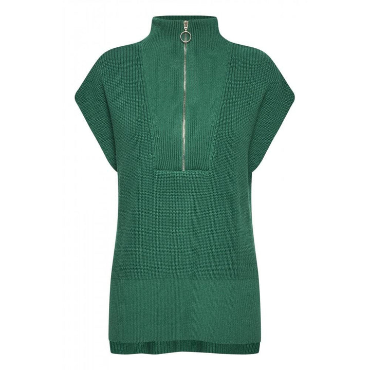 PART TWO Damen Keekeespw Pu Waistcoat XS Dunkelgrün (Evergreen), XS Dunkelgrün (Evergreen)