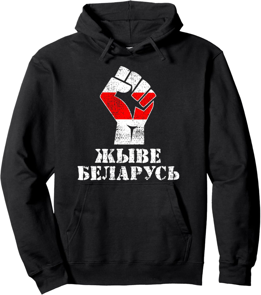 Freie belarussische Flagge, Belarussische Freiheit Belarus Pullover Hoodie