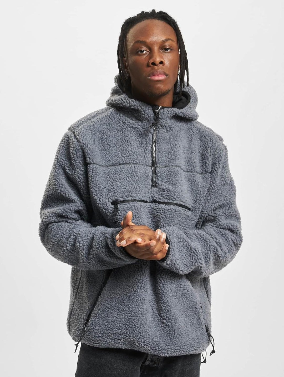 Brandit Teddyfleece Worker Pullover 7XL Anthrazit, 7XL Anthrazit