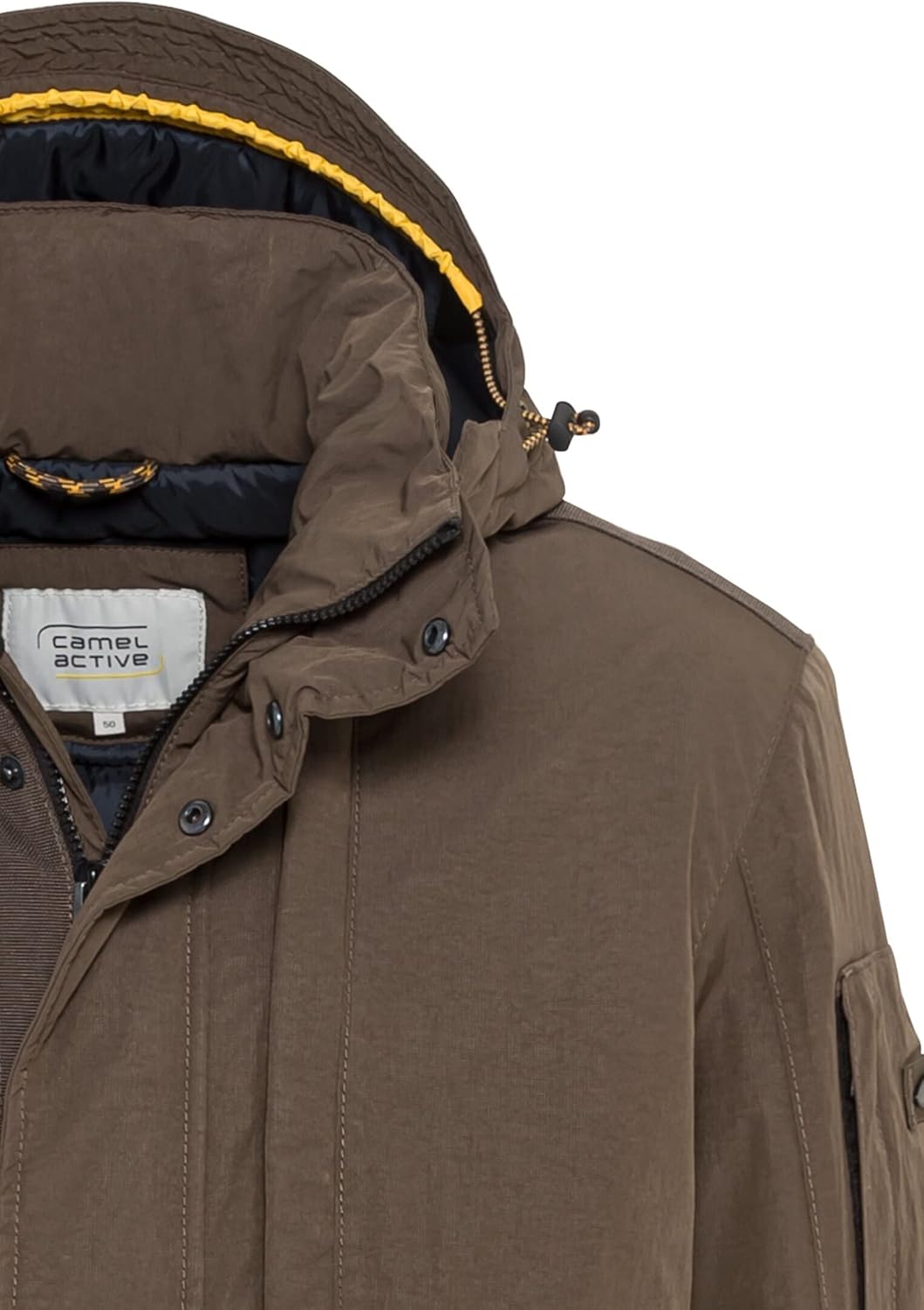 camel active Herren Jacket 31 Dark Brown, 31 Dark Brown