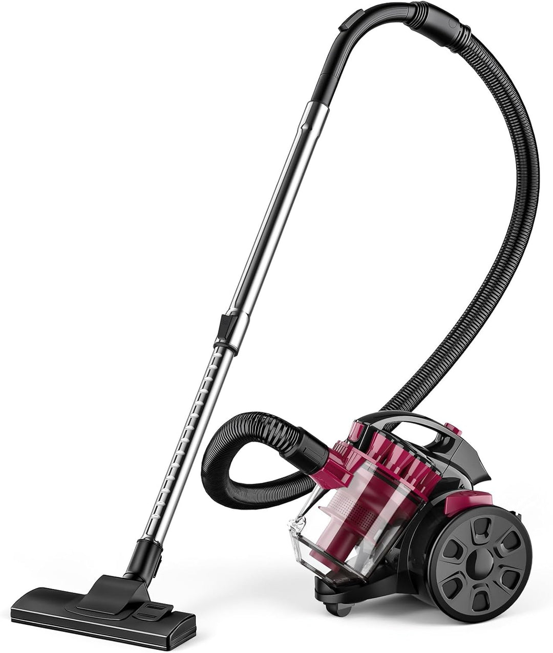 Beutelloser Staubsauger, 2500W Staubsauger Beutellos, Staubsaugers ohne Beutel 15 kPa, Leise, mit HE