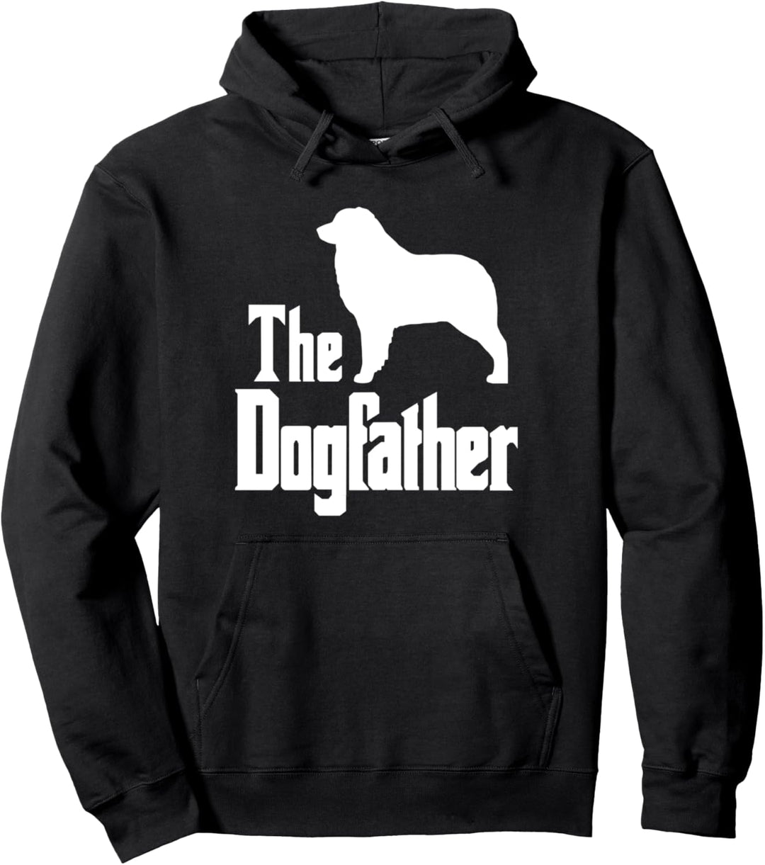 The Dogfather, Hund, Geschenk, lustiges Australian Shepherd Pullover Hoodie