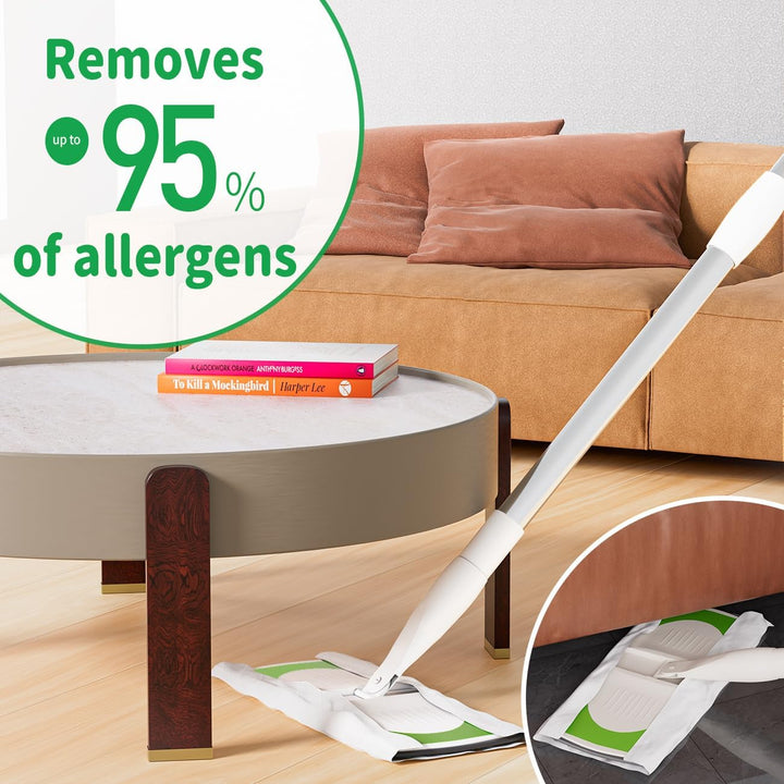 Joy Cruise Sweeper 2-in-1 Trocken- und Nassreinigungsgerät, professionelles Bodenwisch- und Kehrset