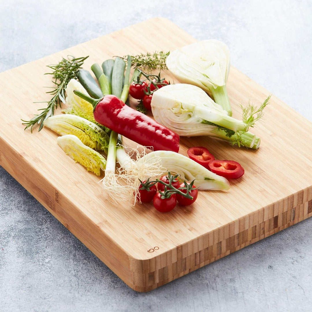 Point-Virgule Schneidebrett, Schneideblock, Schneidebrett aus Holz, Küchenzubehör zum Schneiden von