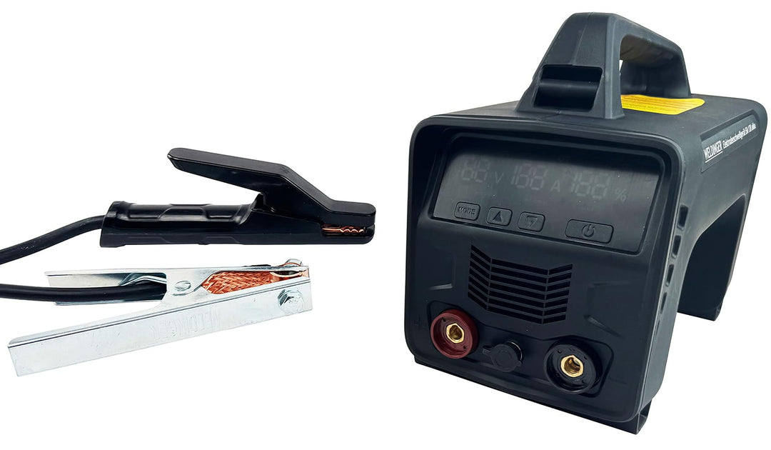 WELDINGER MMA AKKU Elektroden-Schweissinverter EM 120 akku 5-120 A für MAKITA 40V Akkus (ohne Akkus