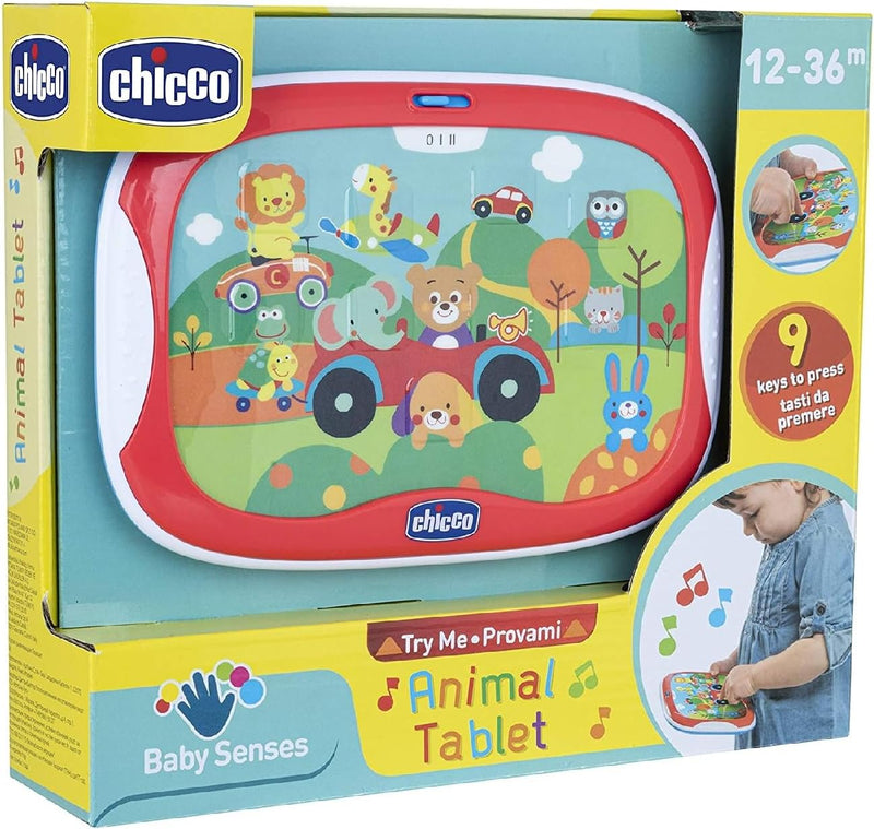 Chicco 00010601000000 Haustiere, elektronisch, sprechend, mit lustigen Inhalten, Batterien im Liefer