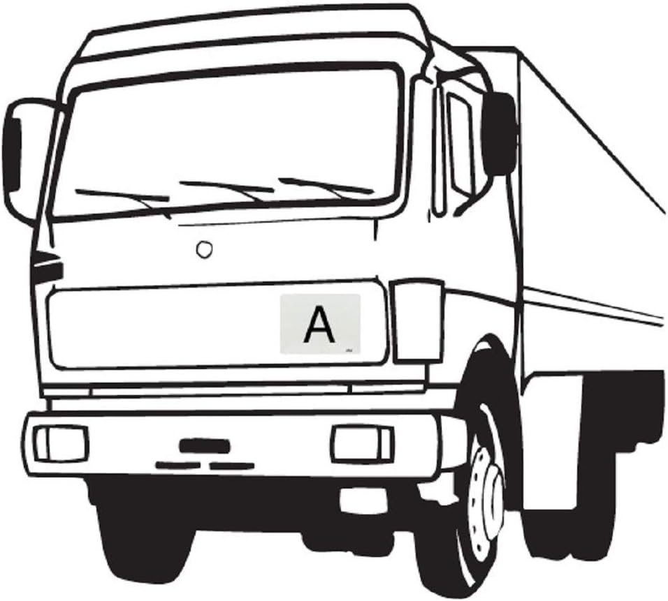 A-Tafel A-Schild für Abfalltransport auf Stahlblech vertikal klappbar mit Kantenschutz 400x300 mm Dr