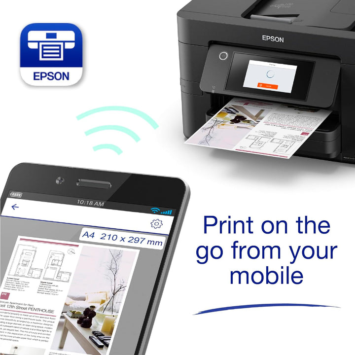 Epson Workforce Pro WF-4820DWF Tintejet A4 4800 x 2400 DPI 36 Seiten pro Minute Wi-Fi Modern, Modern