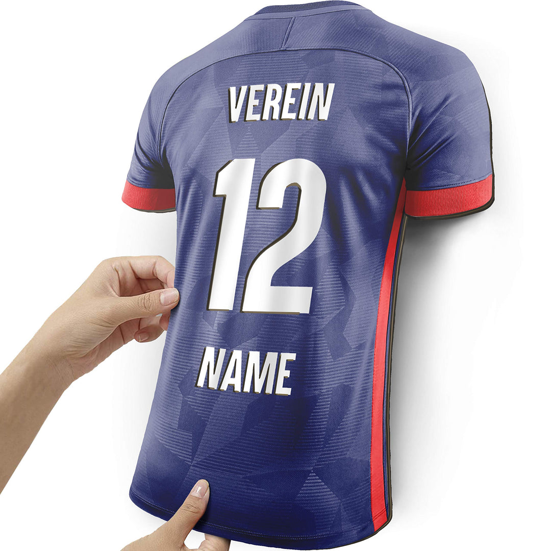 Elbeffekt Trikotlampe für Flensburg Fans aus Holz - personalisierbares Geschenk - schenke Dein indiv