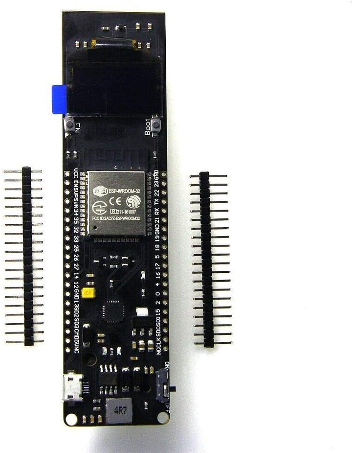 TECNOULAB 1 Stück WiFi Bluetooth Batterie ESP32 ESP-32 0,96 Zoll OLED Development Tool WEMS TTGO