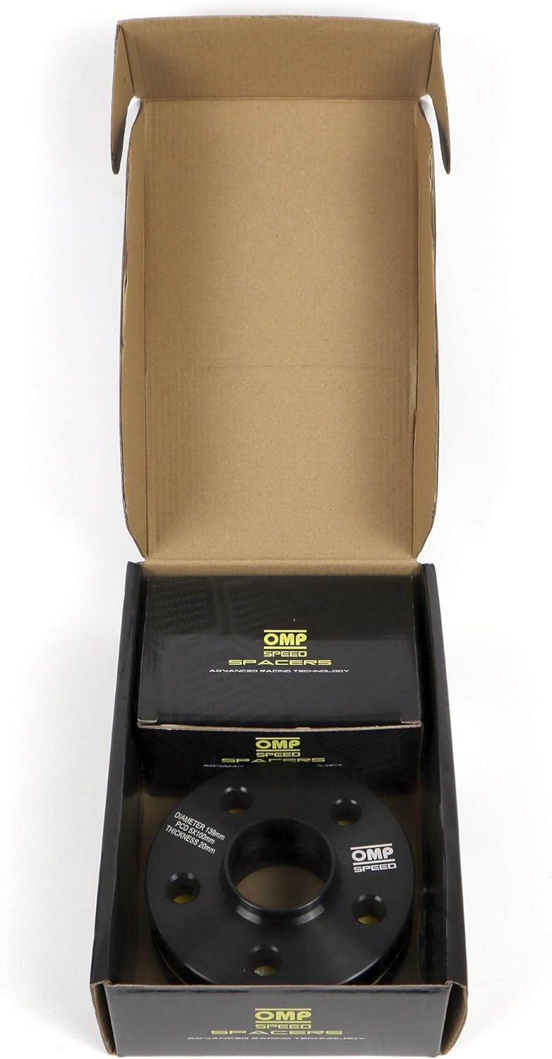 Omp Speed Set Abstandhalter Omp 20Mm 5X100 57.1 M14X1.5 Conic+14X1.5 Ball 5x100 57.1 20mm, 5x100 57.