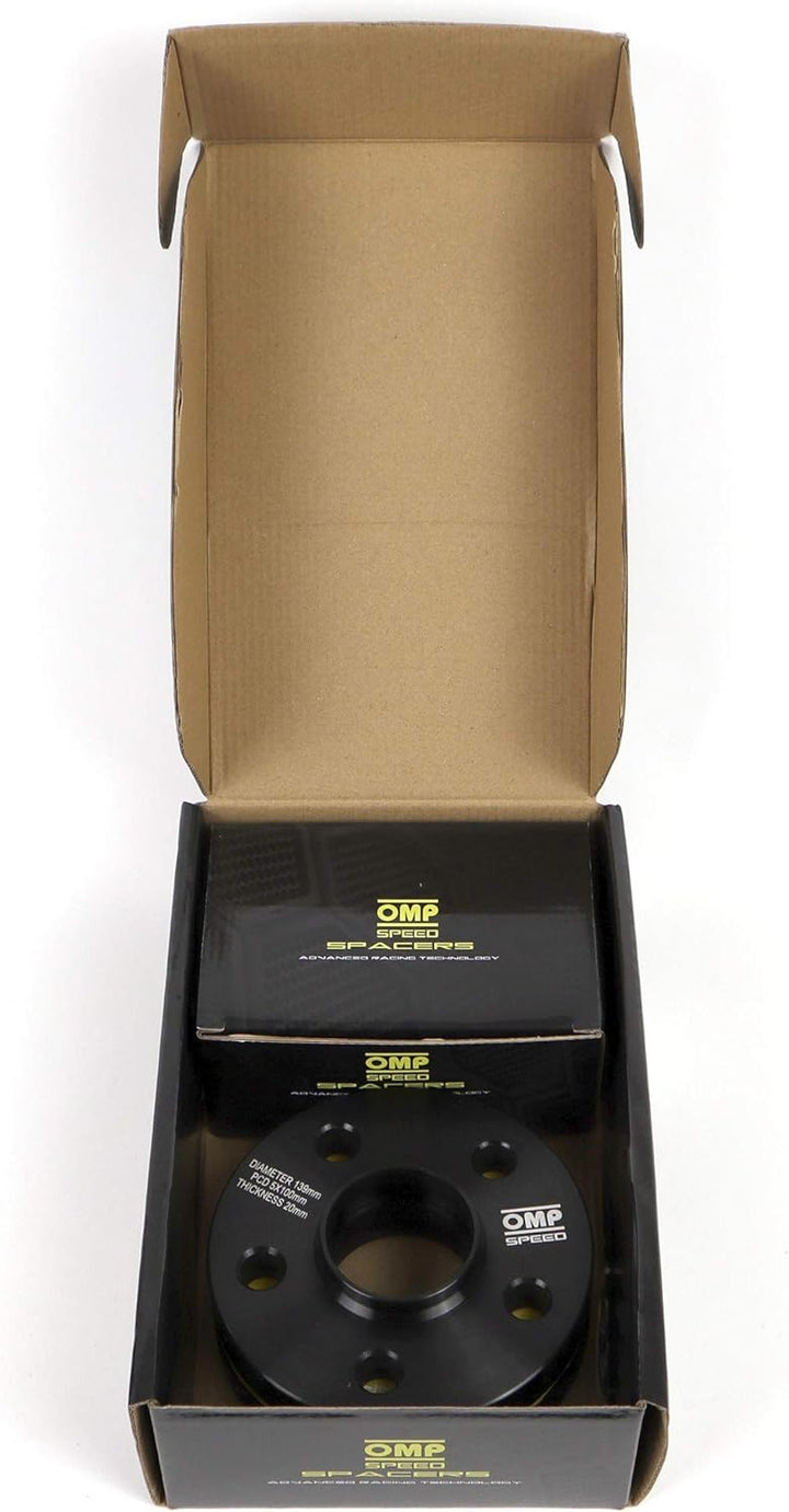 Omp Speed Set Abstandhalter Omp 20Mm 5X100 57.1 M14X1.5 Conic+14X1.5 Ball 5x100 57.1 20mm, 5x100 57.