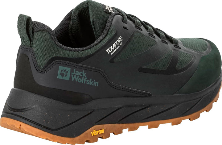 Jack Wolfskin Unisex Terraventure Texapore Low M Wanderschuh 45 EU Black Olive, 45 EU Black Olive