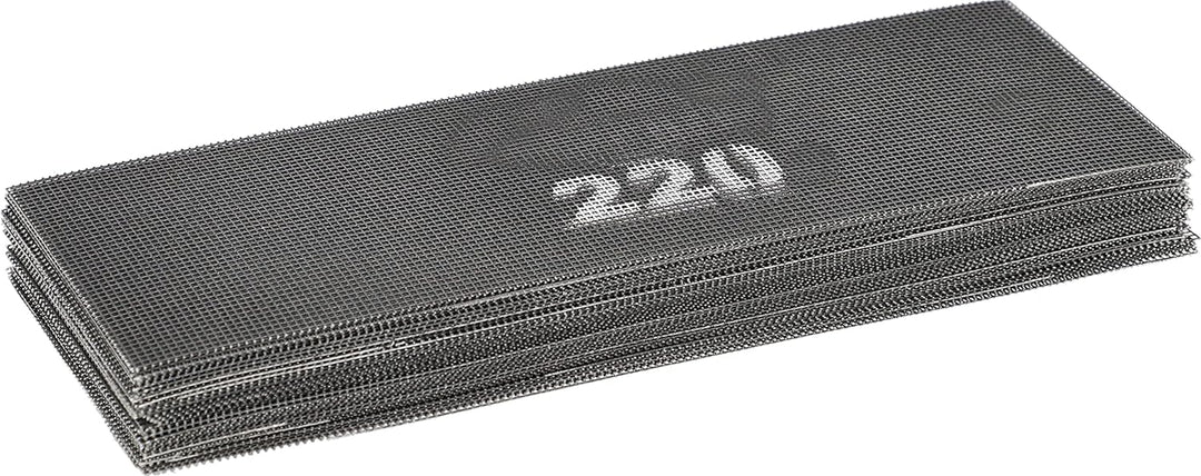 KOTARBAU® 50er Set Schleifgitter für Rigipsschleifer zum Schleifen von Trockenbau 220 220 50, 220 50