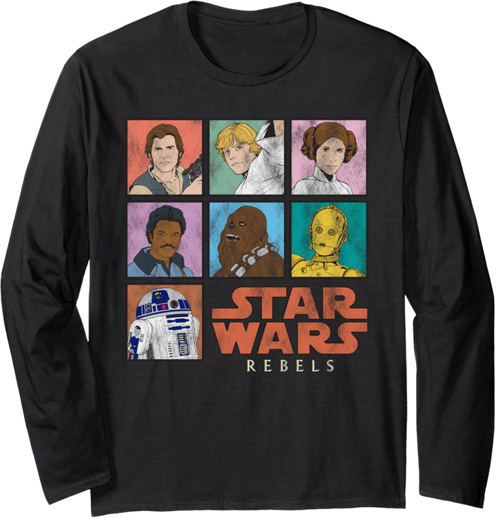 Star Wars Fan Fave Rebels Langarmshirt