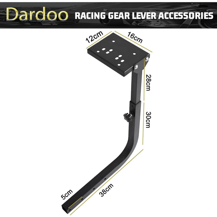 Dardoo Universal Shifter Mount Plattform für Rennsimulator - einstellbare Höhe, kompatibel mit Logit