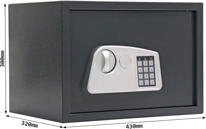 Profirst Möbeltresor Saphir 4 Elektronikschloss anthrazit Elektronikschloss mechanischer Notöffnung