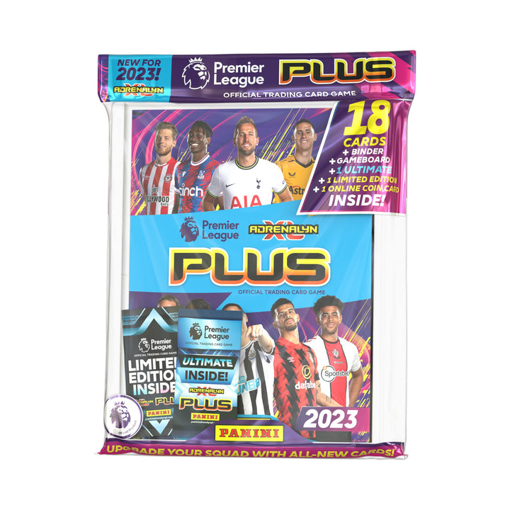 Panini Starter Pack Premier League 2022/23 Adrenalyn XL Plus Starterpaket, Mehrfarbig, Starter Pack