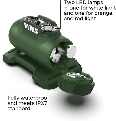 Silva Unisex-Adult Explore 4 headlamp Einheitsgrösse Green, Einheitsgrösse Green