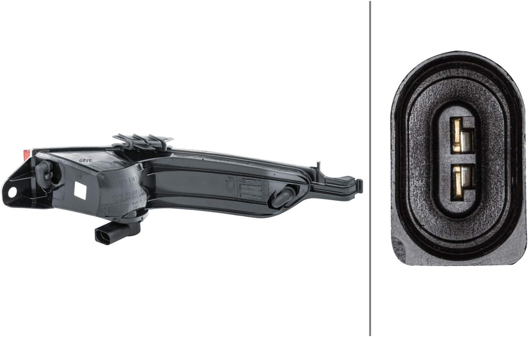 HELLA 2NE 010 344-071 Nebelschlussleuchte - Glühlampe - 12V - links/unten, links