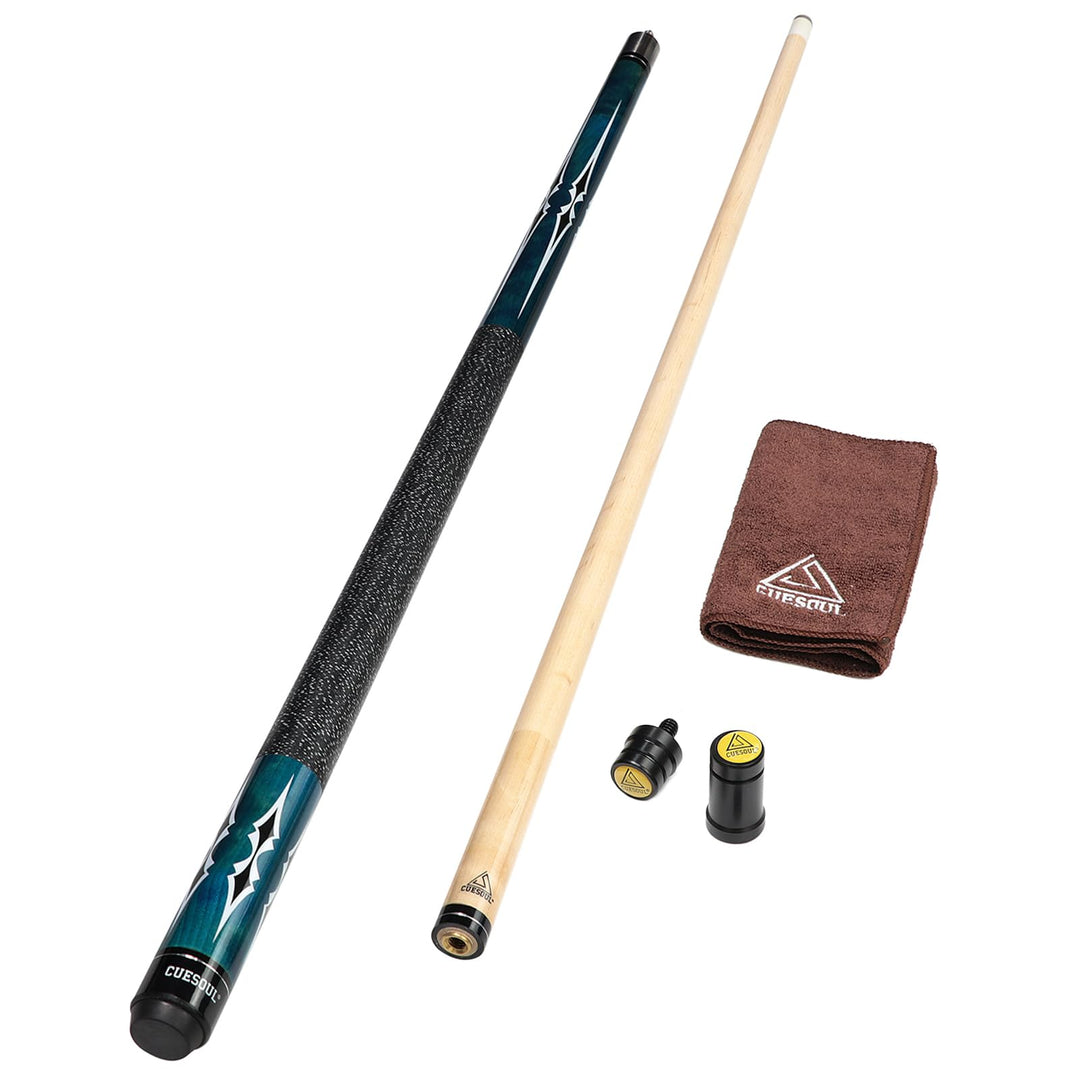 CUESOUL 58 Zoll 19 1/2 Oz Jointed Maple Billiard-Lache-Stichwort CSTB003 11.5MM Queue Spitzen, CSTB0