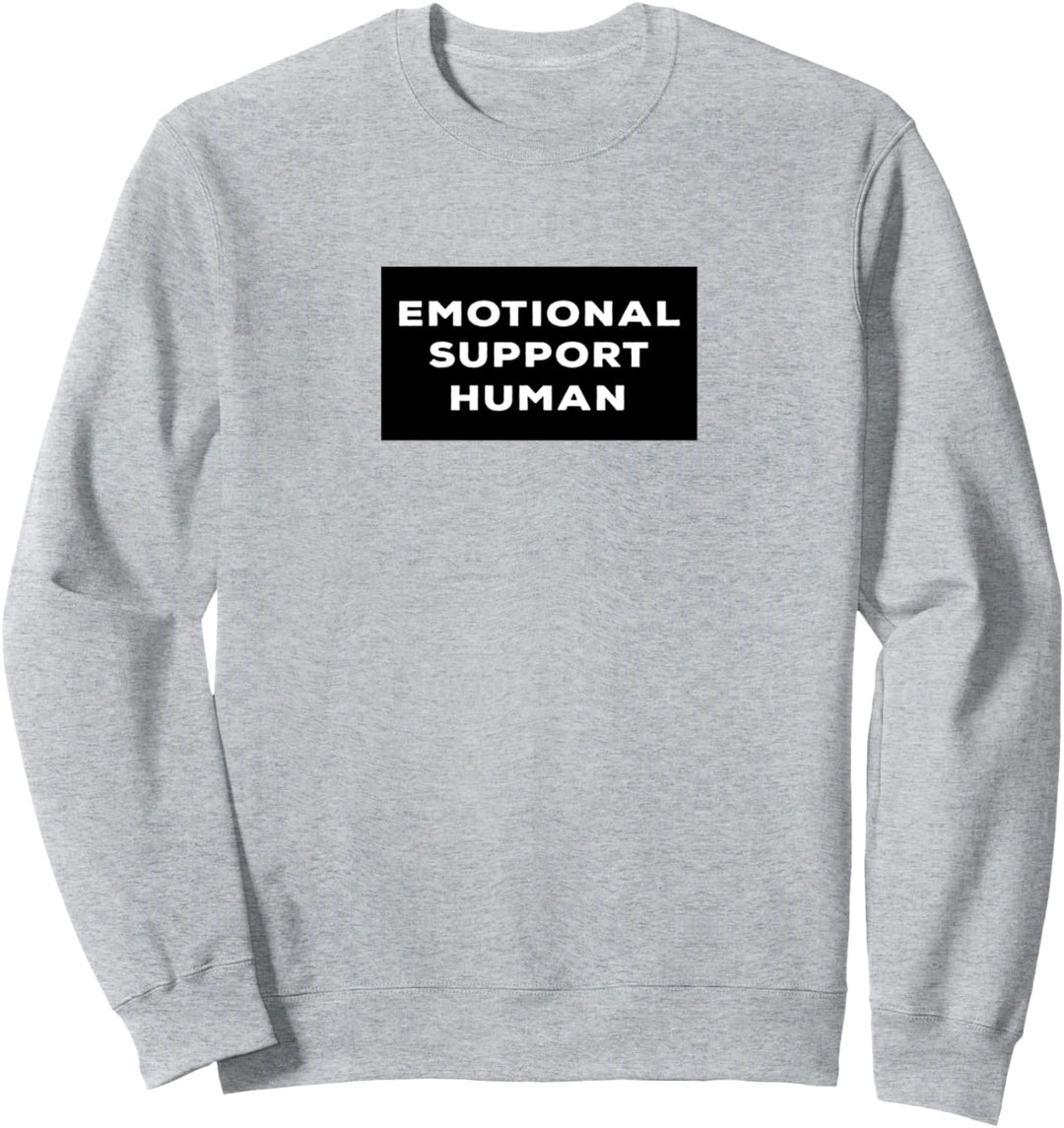 Emotional Support Human Shirt Dog Cat Pet Sweatshirt
