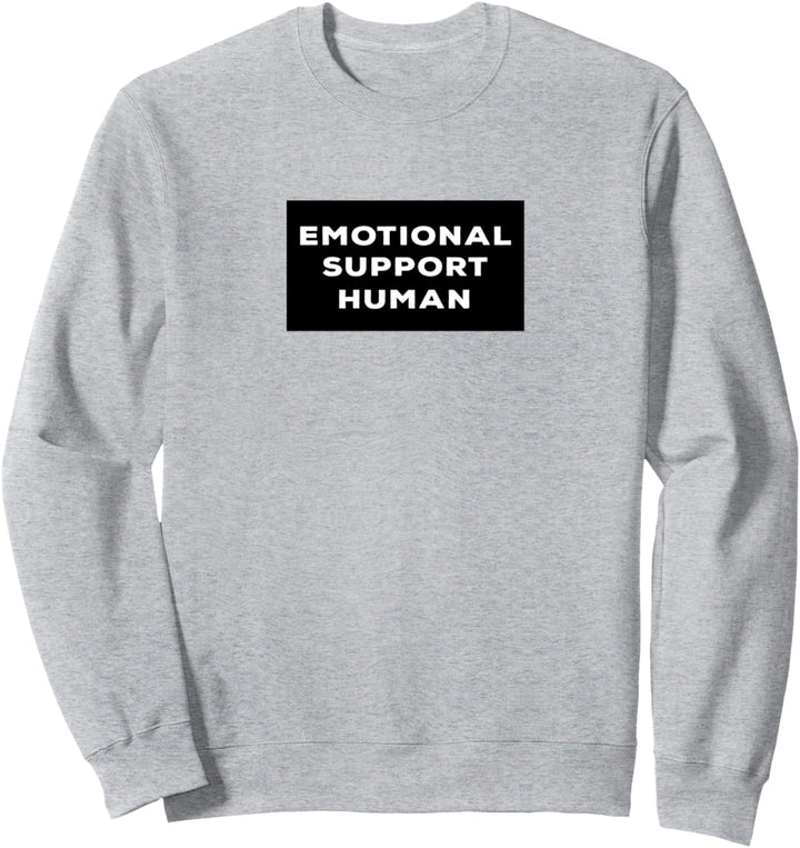 Emotional Support Human Shirt Dog Cat Pet Sweatshirt