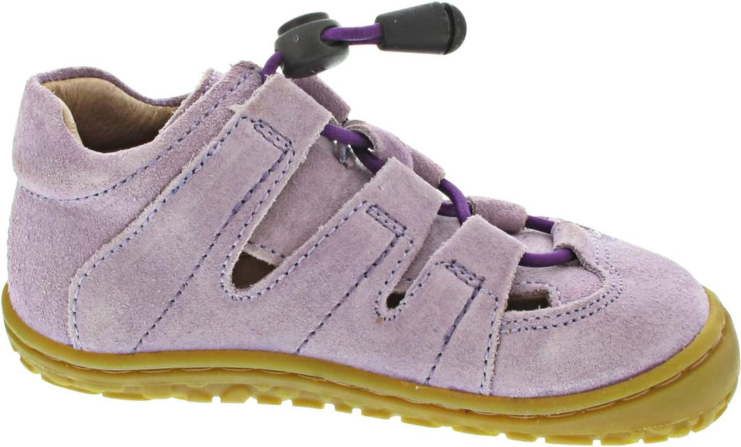 Lurchi Mädchen Nathan Barefoot Sandale, 24 EU Lilac