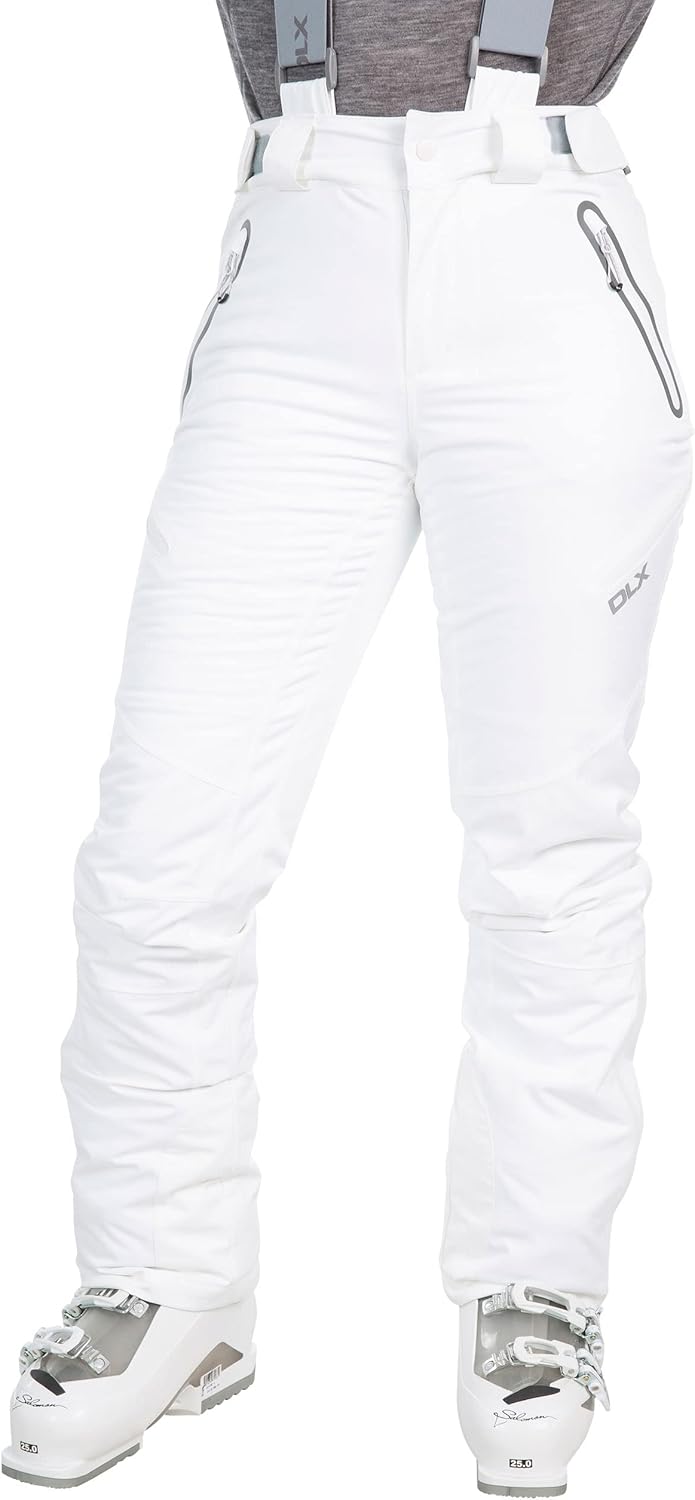 Trespass Damen Marisol wasserdichte Skihose L Weiss, L Weiss