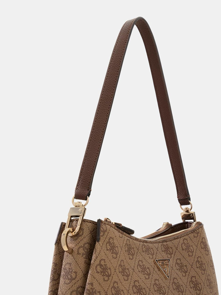 GUESS Umhängetasche Noelle II Mini Shoulder xbody milch logo brown BS26GU15 BG967273, S