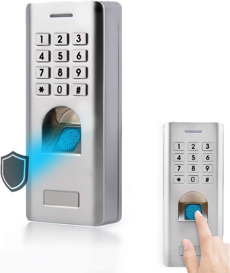 Fingerabdruck Türschloss, Metall Zutrittskontrollsystem, Fingerabdruck Zugangskontrolle, Zugangskont