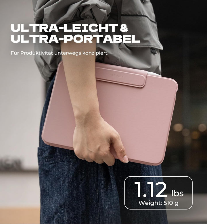 Dexnor Hülle mit Tastatur für iPad 11 Generation A16/10 Generation (11/10.9 Zoll, 2025/2022), Magnet