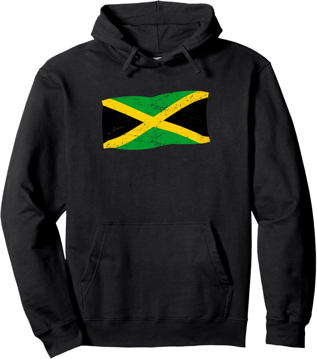 Jamaika Flagge Karibik Jamaica Flaggen für Herren Damen Pullover Hoodie