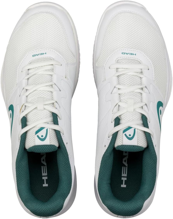 Head Herren Revolt Court MenTennisschuh 38.5 EU White Pine Green, 38.5 EU White Pine Green
