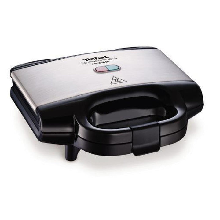Tefal SM157236 Ultracompact Sandwichmaker 700 W, Schwarz und Grau