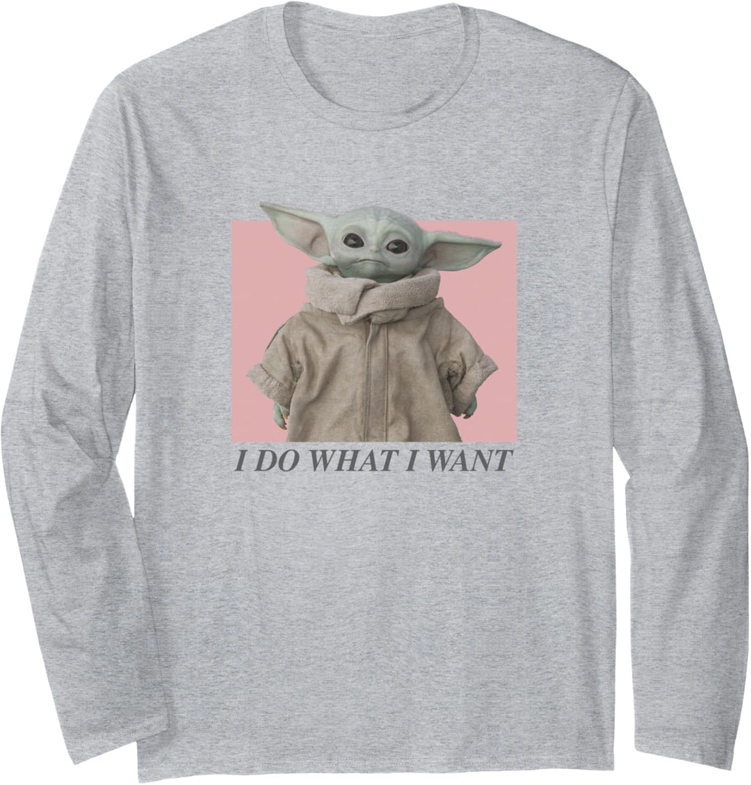Star Wars The Mandalorian Sassy Baby Redux Langarmshirt