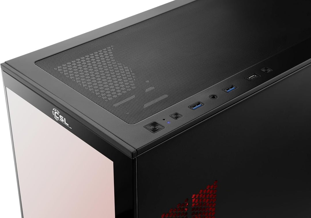 Basic Gaming PC mit Windows 11 Home | AMD Ryzen 5 5600G 6x4.4GHz | AMD Radeon | 500GB M.2 NVMe | 16G