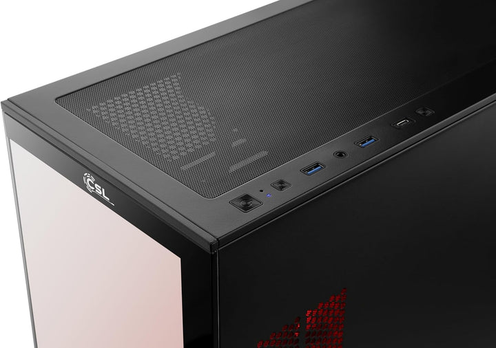 Basic Gaming PC mit Windows 11 Home | AMD Ryzen 5 5600G 6x4.4GHz | AMD Radeon | 500GB M.2 NVMe | 16G
