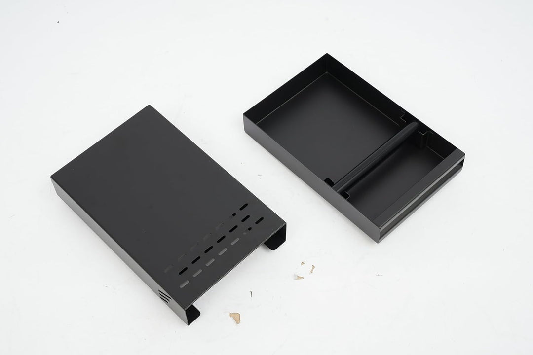 Espresso-Klopfbox-Schublade Sudschublade, Edelstahl