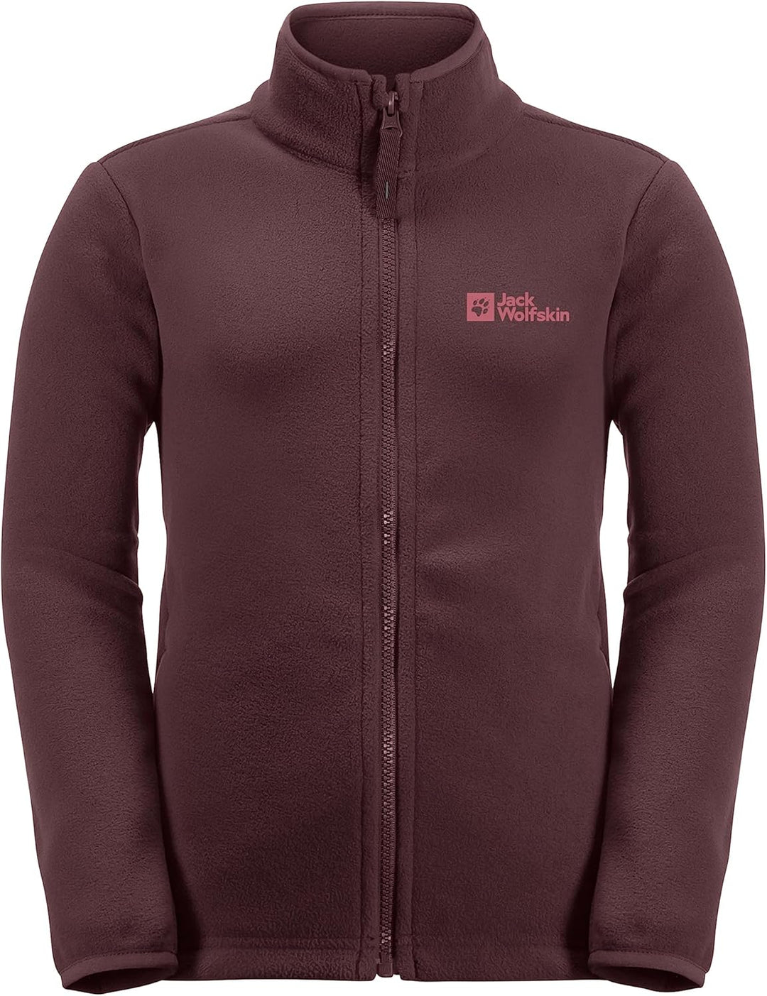 Jack Wolfskin Mädchen Taunus Jacket K Fleece-Jacke 128 Boysenberry, 128 Boysenberry