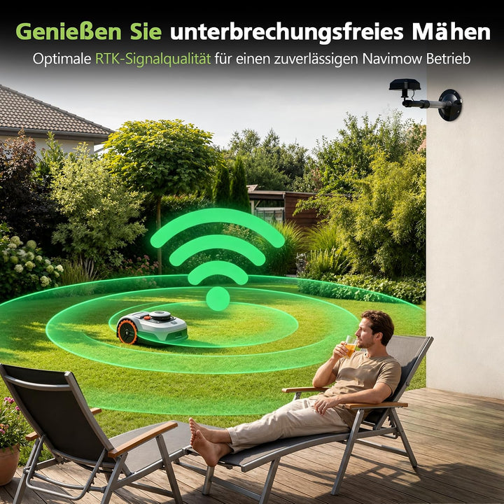 Enhon 10m Antennen-Verlängerungskabel kompatibel mit Segway Navimow