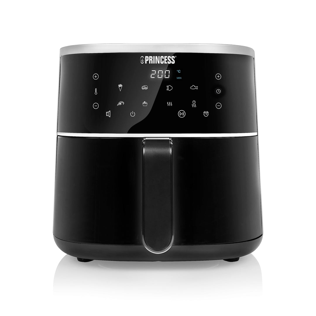 Princess Digitale Heissluftfritteuse – Füllmenge des Behälters variierbar – 4 L maximal – 6 voreinst
