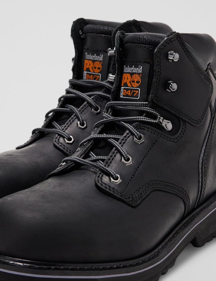 Timberland Herren Pit Boss Construction Boot 39 EU Schwarz, 39 EU Schwarz