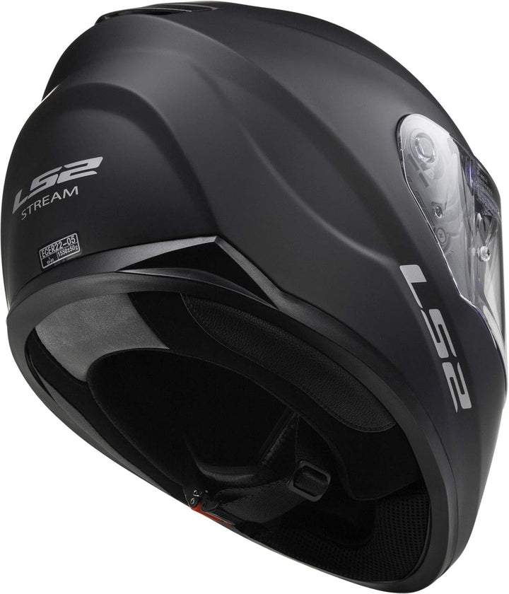 LS2 Motorradhelm STREAM EVO Mat, Schwarz mat, Grösse M M Schwarz mat, M Schwarz mat
