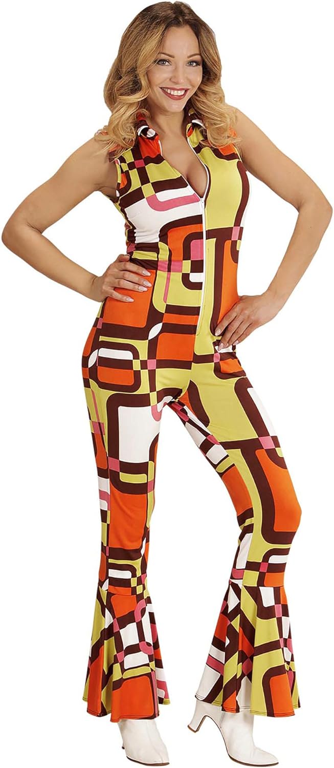 WIDMANN 08933 COSTUME TUTA DONNA ANNI 70 L TUBES #0893, L