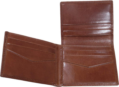 Fossil Herren Ryan Leather Trifold Geldbörse 10,16 cm L x 1,905 cm B x 8,255 cm H Dunkelbraun, Dunke