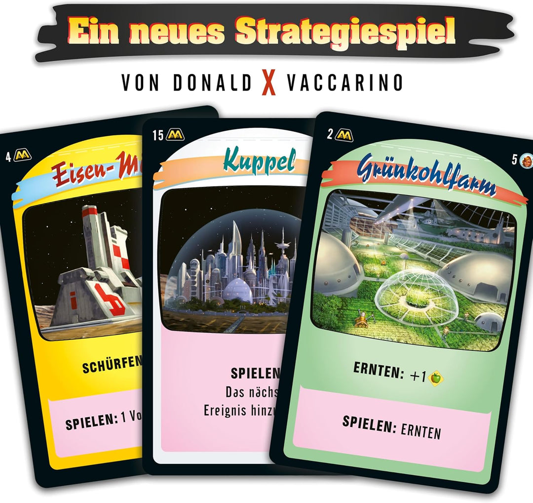 Ravensburger 25161 Alea Moon Colony Bloodbath - Brettspiel für Familien und Erwachsene ab 14 Jahren