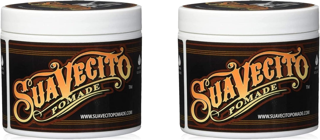Suavecito Pomade Original Hold, Medium Hold Hair Pomade For Men, Medium Shine Water Based Wax, 4oz/1
