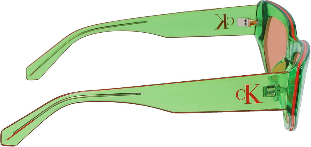 Calvin Klein Jeans Damen Sunglasses Einheitsgrösse Grün, Einheitsgrösse Grün